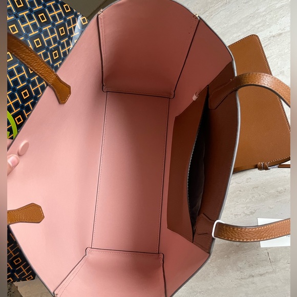 New , tory burch large blake tote & clutch - Picture 6 of 15